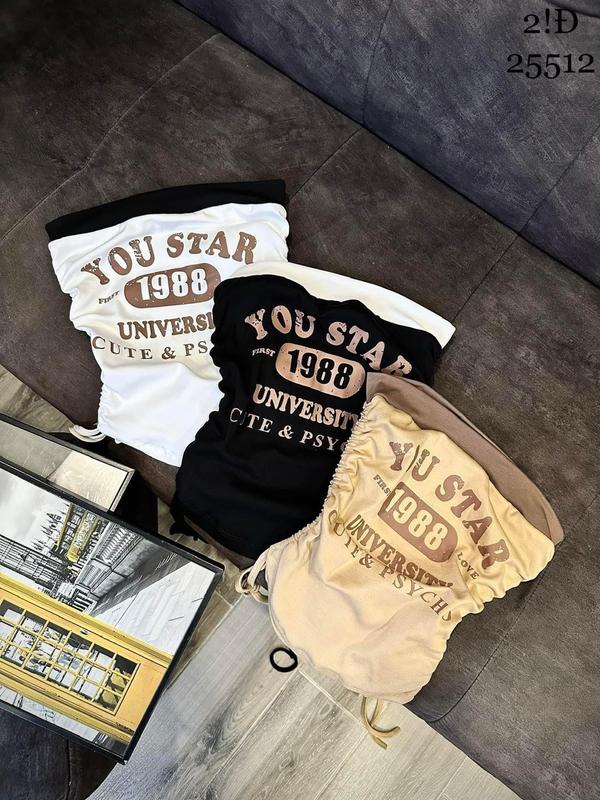 (Có size sml) Áo ống in ép nhiệt + TÚI ZÍP ,ống phom CROPTOP rút dây vạt ngang, áo bo cúp có đệm mút vòng 1 , ôm body tôn dáng cho bạn nữ