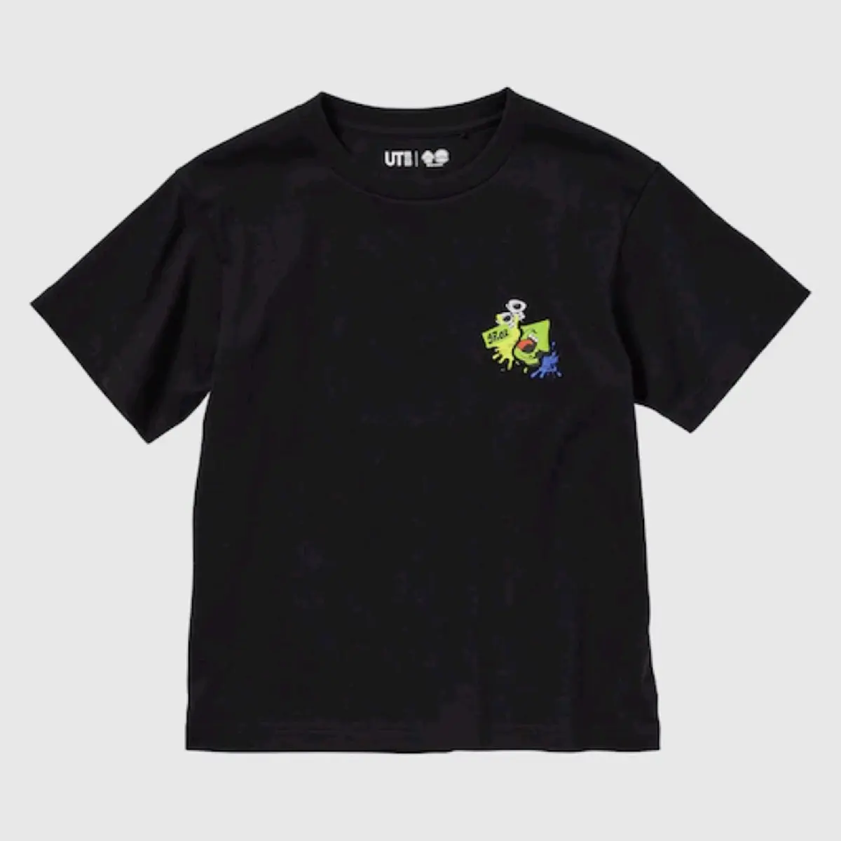 Kaos UT Splatoon 3 Black / KAOS Uniql /  Kaos Anak Katun