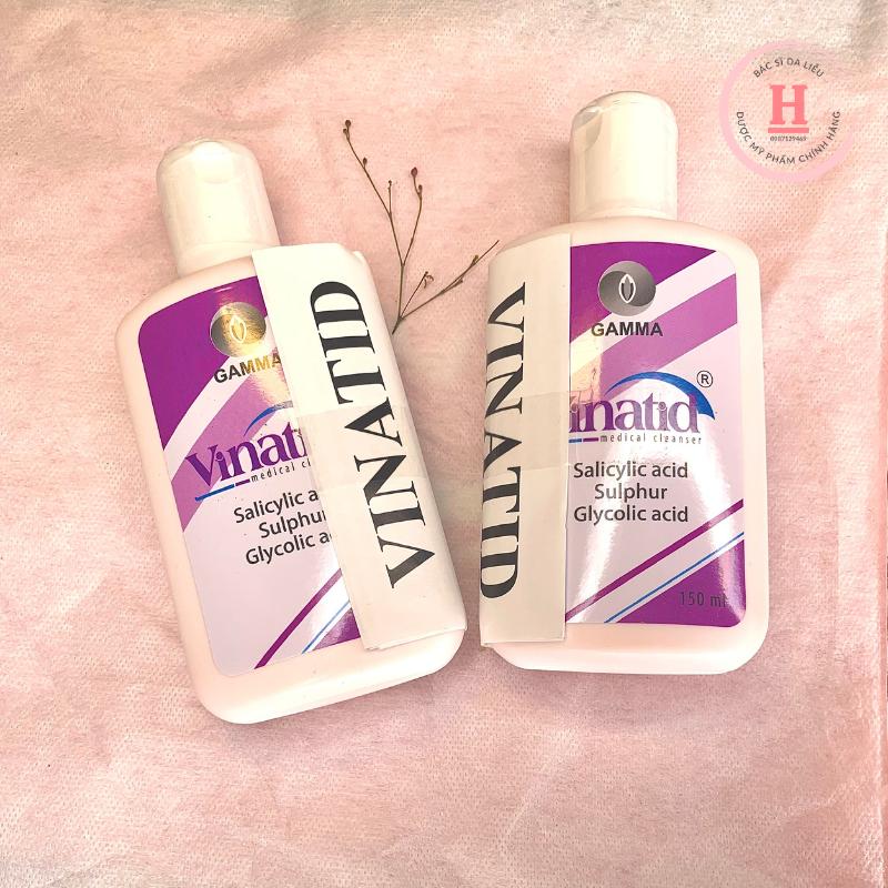 Vinatid 150 ml Sữa tắm sữa rửa mặt