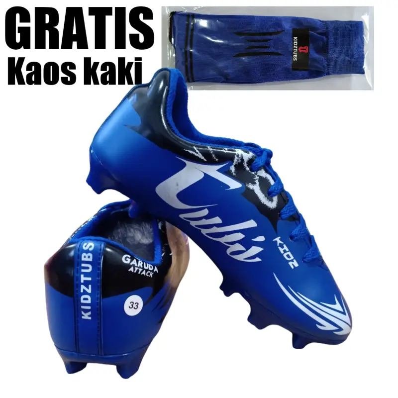 Sepatu Sepak Bola Anak Laki Laki Usia 6-10 Tahun TK SD SMP Kelas 1 2 3 4 5 6 7 8 9 0 KIDZTUBS162592723 Outdoor Sport 5
