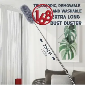 Kemoceng Tarik Microfiber Fleksibel 280CM