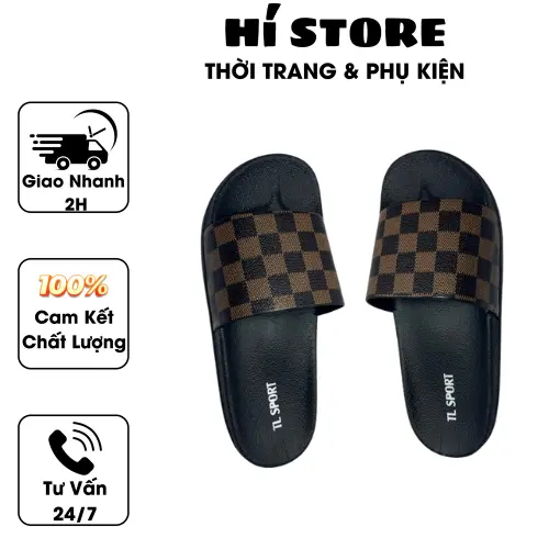 Dép lê, dép đúc , dép quai ngang nam nữ Ca Rô thời trang bền đẹp giá tận kho hssv tphcm. 6