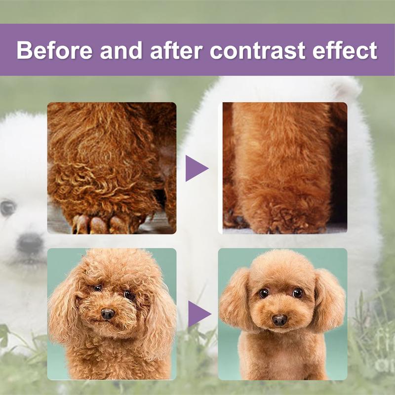 Product Introduction of [Ready Stock & Cod] Yegbong Pet Conditioner Pet Hair Cleaning Care Fluffy Soft Non-Knotted Pet Hair Care Cream 10
