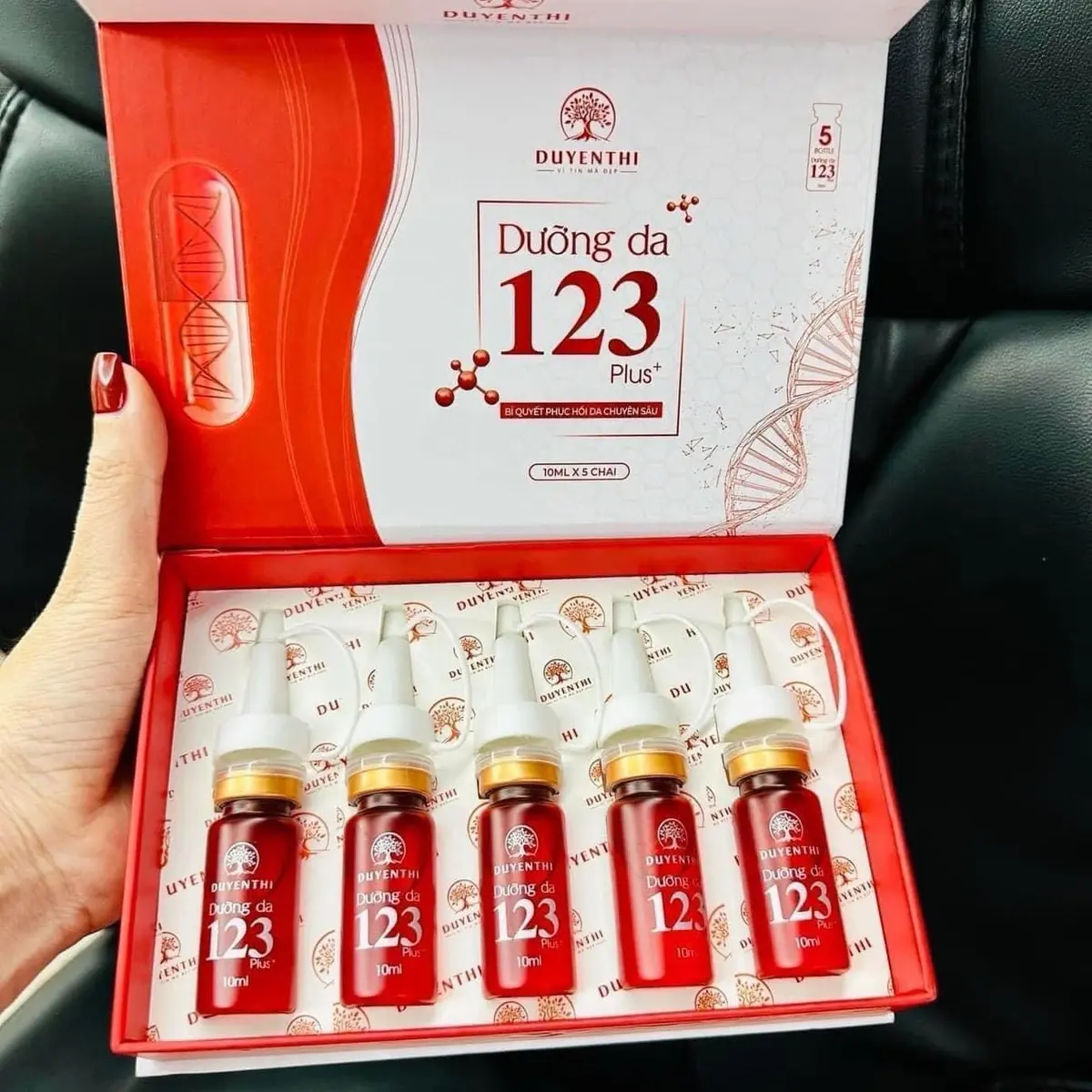 ￼Set Dưỡng Da 123 - 5 chai - Bách Y Sâm Duyên Thị CẤP ẨM PHỤC HỒI DA Mini