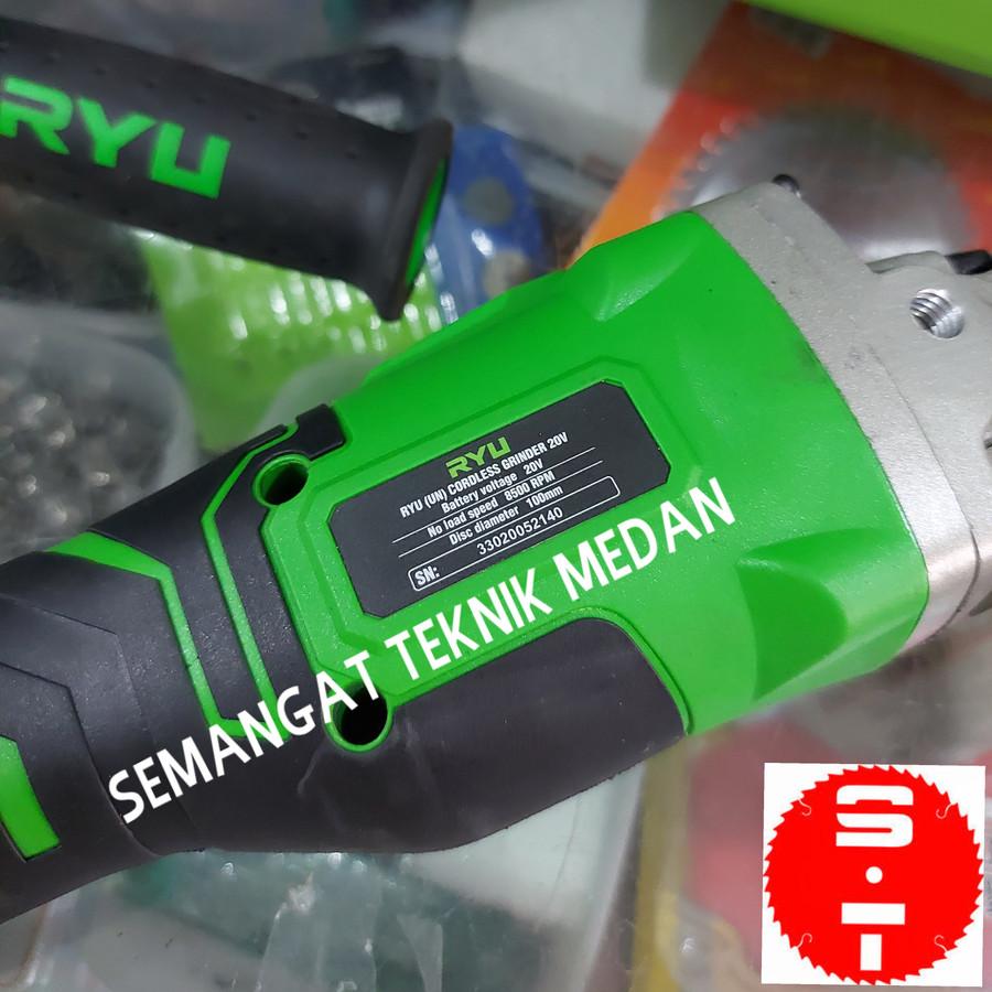 RCG20V GERINDA TANGAN BATERAI CORDLESS BRUSHLESS GRINDER 4