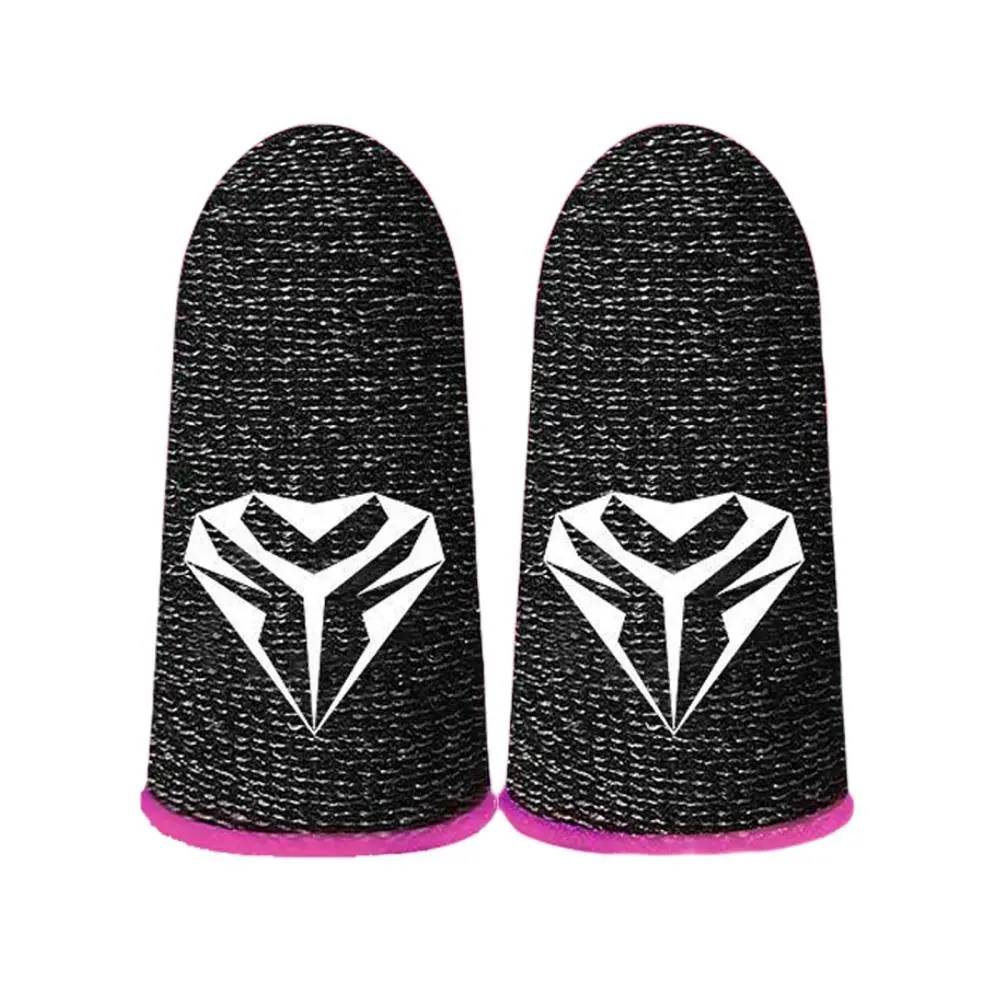 2Pcs Gaming Finger Sleeves, Thumb Sleeves, for Phone Game Game Controller Anti-Sweat Non-Slip Touch Screen Seamless