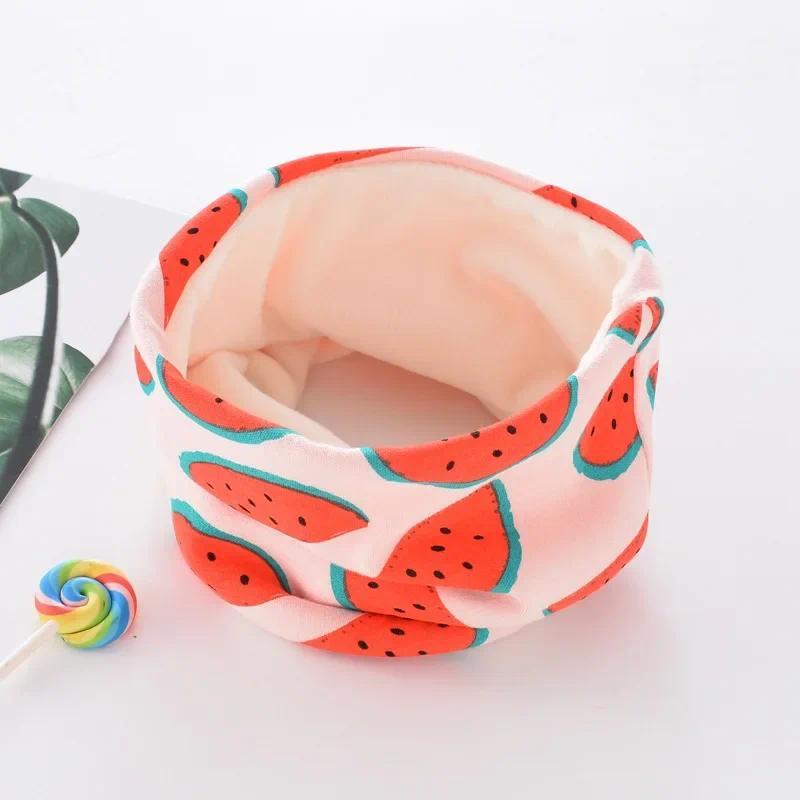Product Introduction of Kids Winter Scarf Thickened Neckerchief For Boys Girls Neck Warmer Cute Baby Cartoon Scarf Soft Neck Collar Children's Scarves 13