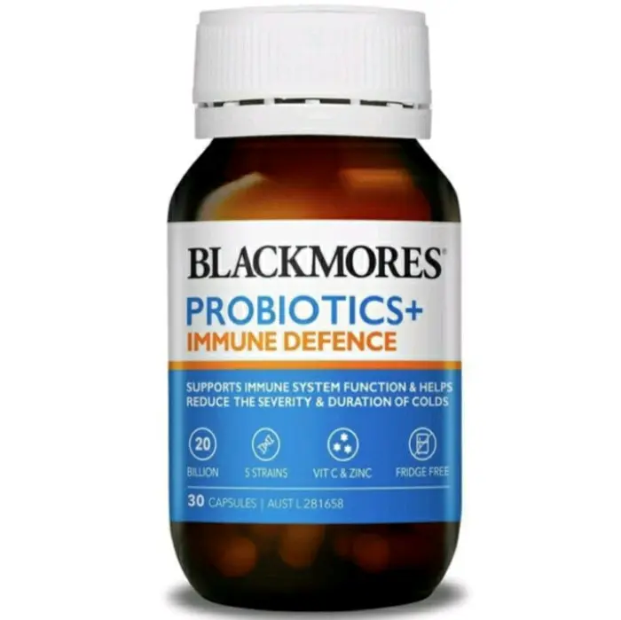 Blackmores probiotic+ immune defence - 30 caps