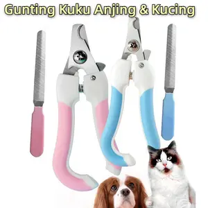 Gunting Kuku Anjing & Kucing/ Kecil Pet Nail Clipper/Grooming Hewan Gunting Kuku Kucing/Alat Pemotong Kuku Praktis