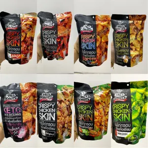 Crispy Chicken Skin Max Oceans 30grm SNACK THAILAND READY STOCK HALAL