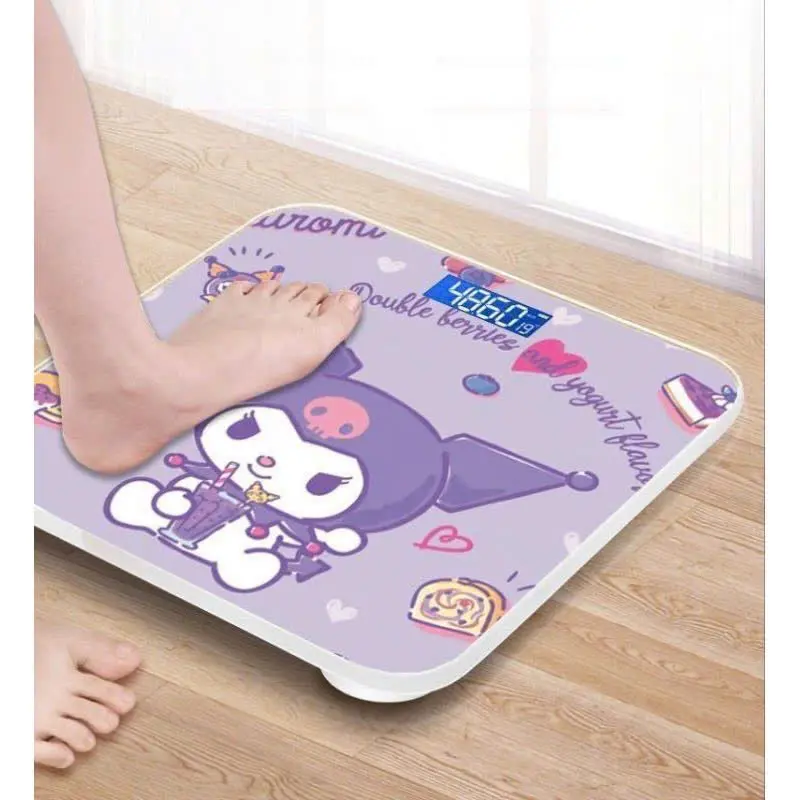Cân điện tử, cân sức khỏe chịu lực đến 180kg mẫu mới hình kuromi đẹp xinh 8