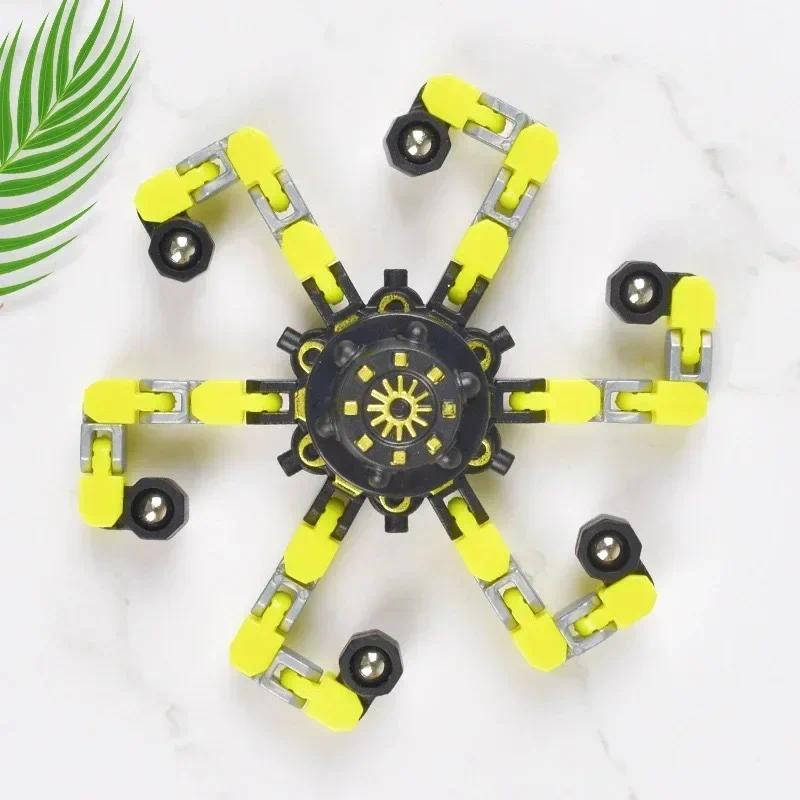 New Deformed Fidget Spinner Chain Toys for Children Antistress Hand Spinner Vent Toys Adult Stress Relief Sensory Gyro Gift 9