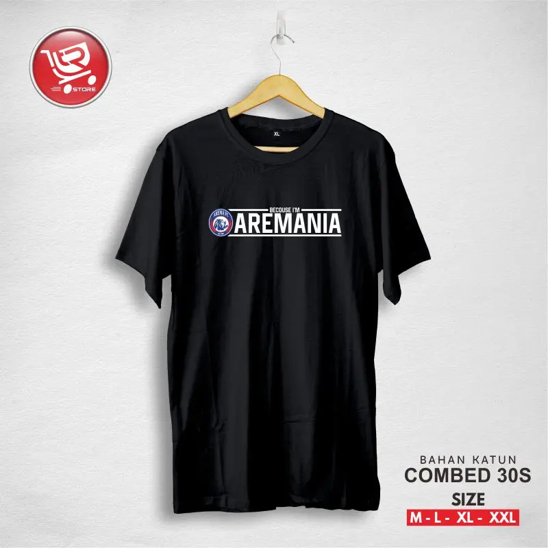 Kaos Baju Aremania - T-Shirt Distro Pria Wanita