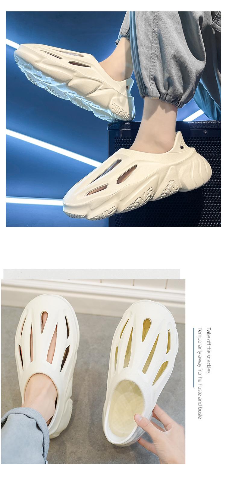 Product Introduction of JINTOHO Fashion Summer Men Beach Shoes Outdoor Breathable Waterproof Men Sandals 19