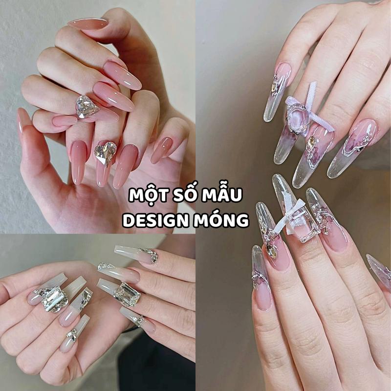Product Introduction of Đá khối nail siêu sáng mix form 15 viên size to 1