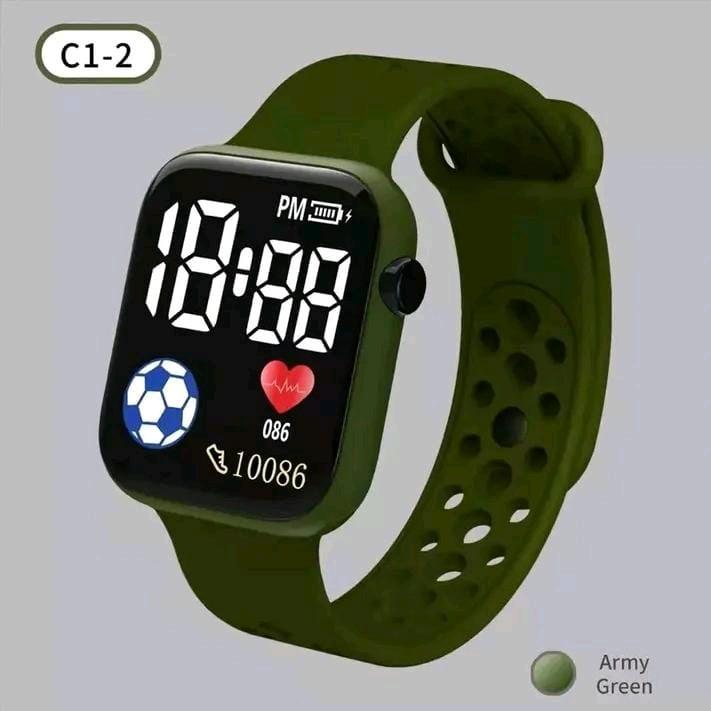 Jam Tangan Anak Led Modern Digital Free Box Bisa COD Fashion 2