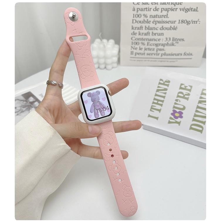 Tali Jam Tangan Nylon Elastic Strap for Apple Watch Ultra 2 49mm iWatch Series 1 2 3 4 5 6 7 8 9 SE 41mm 45mm Braided Adjustable Colorful Belt Bracelet Metal Buckle Band 38mm 40mm 42mm 44mm Smartwatch DT No 1 HW22 W26 IWO T500+pro Accessories(No Watch) 6