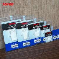 Gambar Name Tag Tanda Pengenal Gantungan Kartu Nama Joyko NT-61 ~ 65 - NT-62 dari Joyko Indonesia Kota Administrasi Jakarta Utara 4 Tokopedia