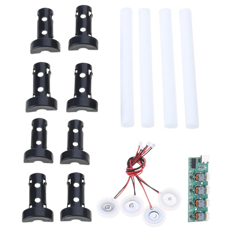 Bảng mạch tạo sương mù, với mô-đun máy tạo sương mù siêu âm dao động, 4 tấm phun sương mù, bộ phun sương mù, cho máy tạo sương mù 6