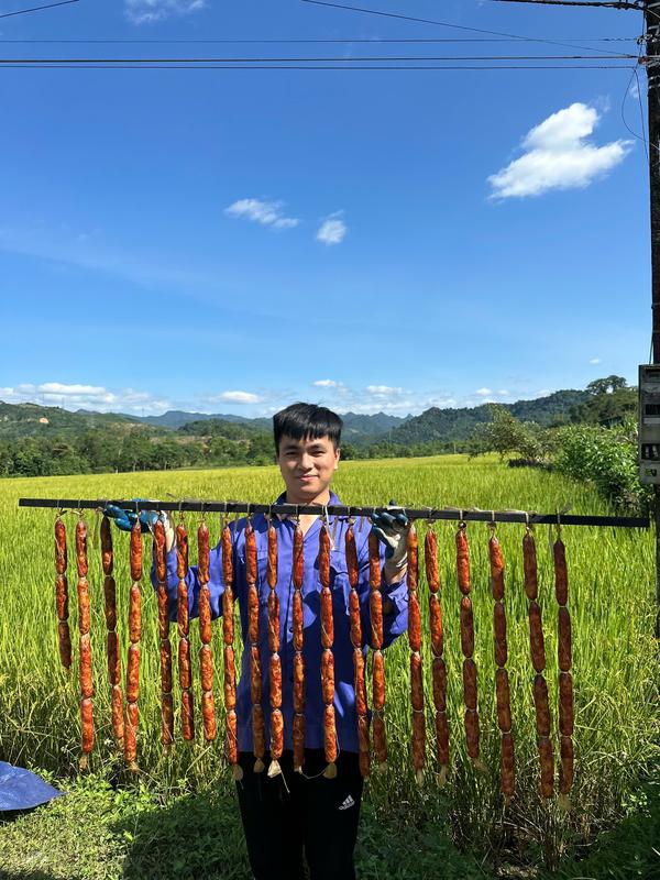  1kg lạp sườn lợn hun khói thơm ngon chất lượng 