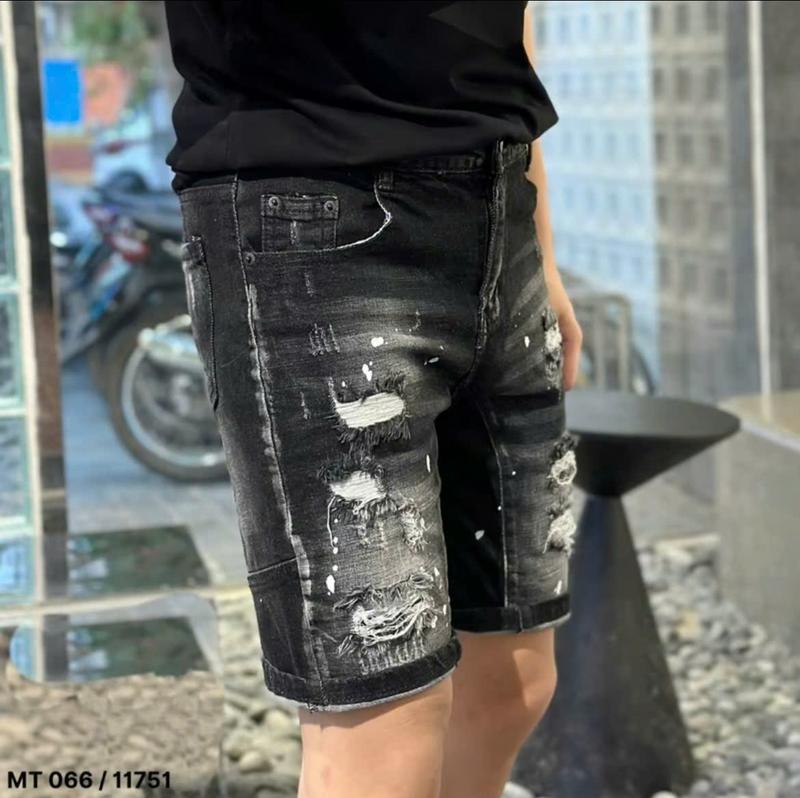 Quần jean nam cao cấp có túi, phối rách xước nhẹ và co giãn phong cách thời trang hottrend - Pants, Menswear 7