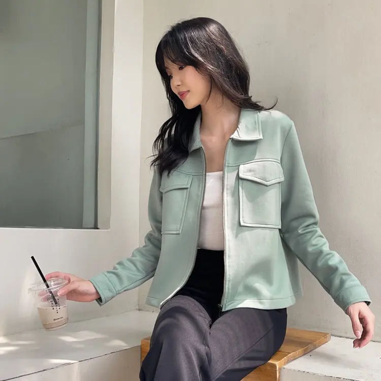 Kadaka O-0167 Outer Jacket Korean Style Stretch  Jaket  Wanita
