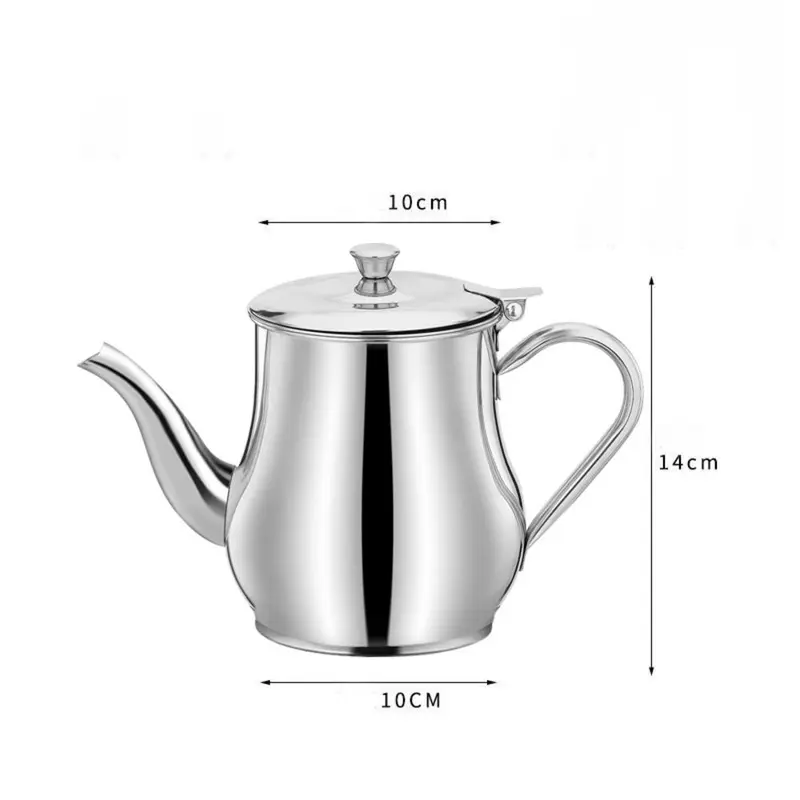 Nồi Dầu Bằng Thép Không Gỉ, Bộ Lọc Gia Dụng, Bộ Lọc Lưu Trữ Dầu, Có Màn Lọc, Kích Thước Lớn, Có Nắp Dầu, Không Gỉ Sét, Không Rò Rỉ Dầu, Không Sợ Rơi, Không Làm Đau Tay 4