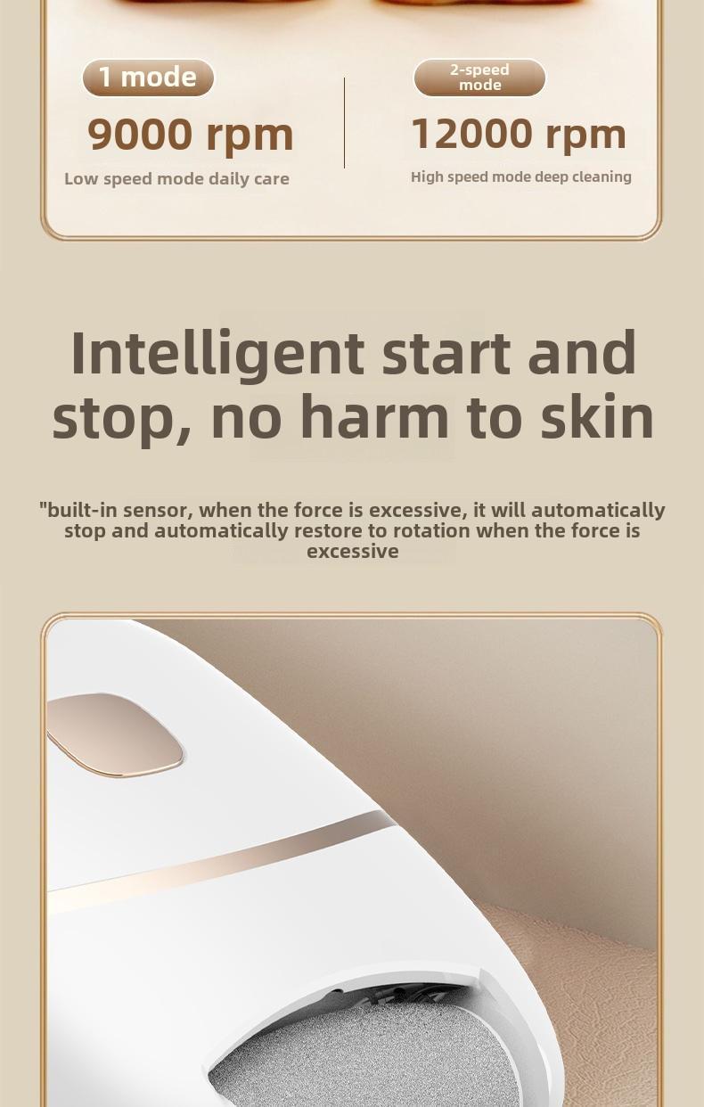 Product Introduction of Electric Foot Grinder: Say Goodbye to Calluses and Dead Skin! paket  sampai  kamar  mandi 8