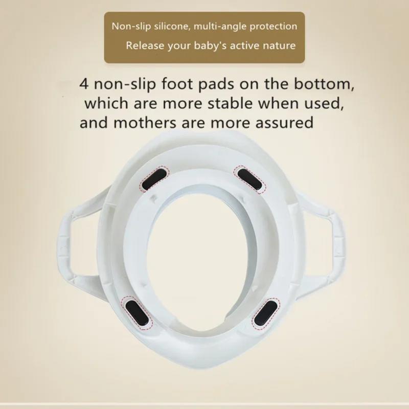 Product Introduction of Baby Child Toddler Kids Portable Safety Seats Soft Toilet Training Trainer Potty Seat Handles Urinal Cushion Pot Chair Pad Mat 4