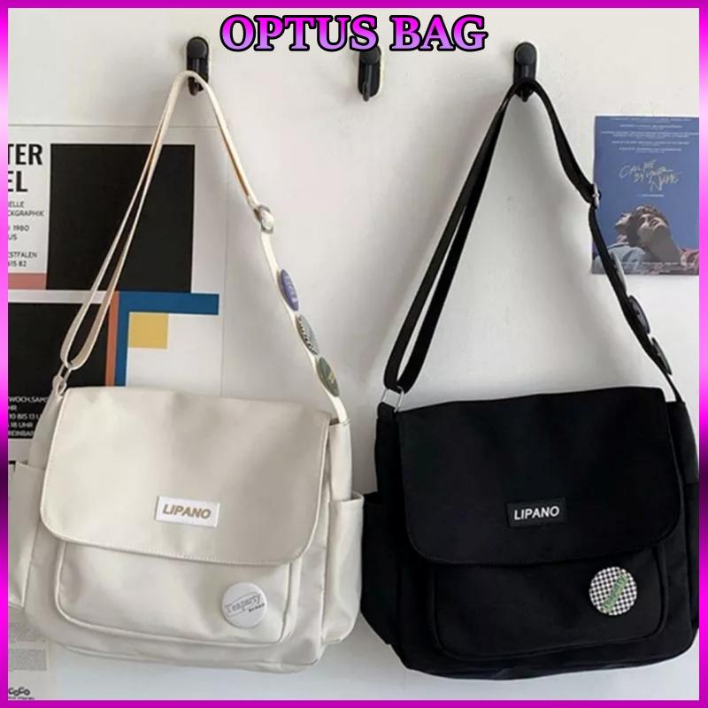 TÚI TOTE ĐEO CHÉO VẢI POLYESTER CHỐNG THẤM NƯỚC ĐỰNG VỪA A4 ĐI HỌC ĐI CHƠI