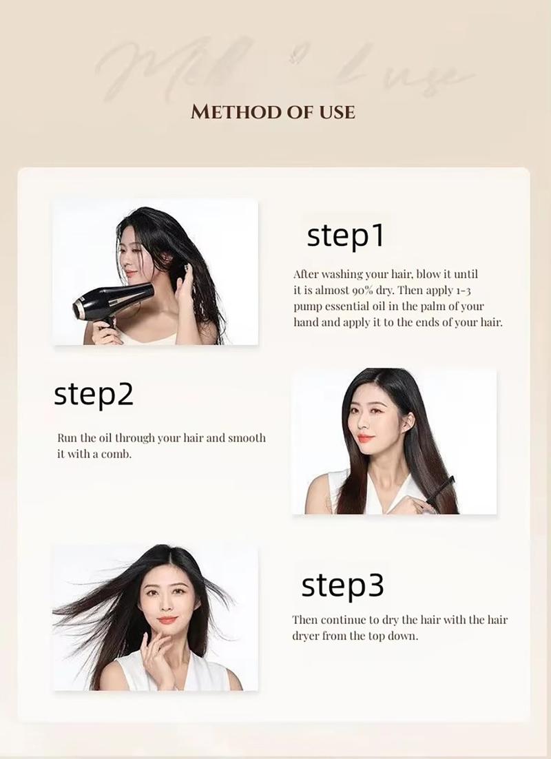 Product Introduction of [New]VIGOROUS Hair tonic moisturizing, nourishing and repairing, improving frizz and roughness 6