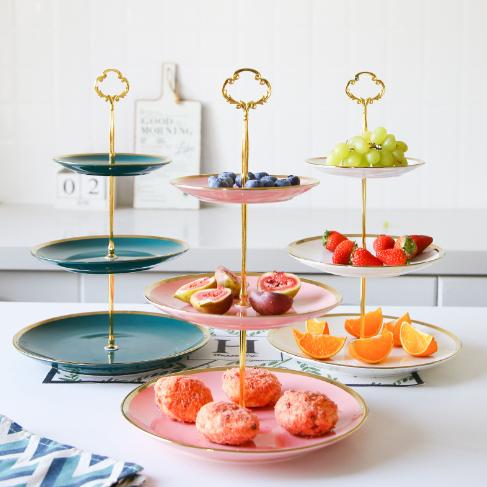  Kệ để hoa quả bánh kẹo. Khay đựng bánh kẹo 3 tầng. Đĩa đựng bánh kẹo. Dĩa đựng bánh kẹo tết. Đĩa đựng hoa quả tết 