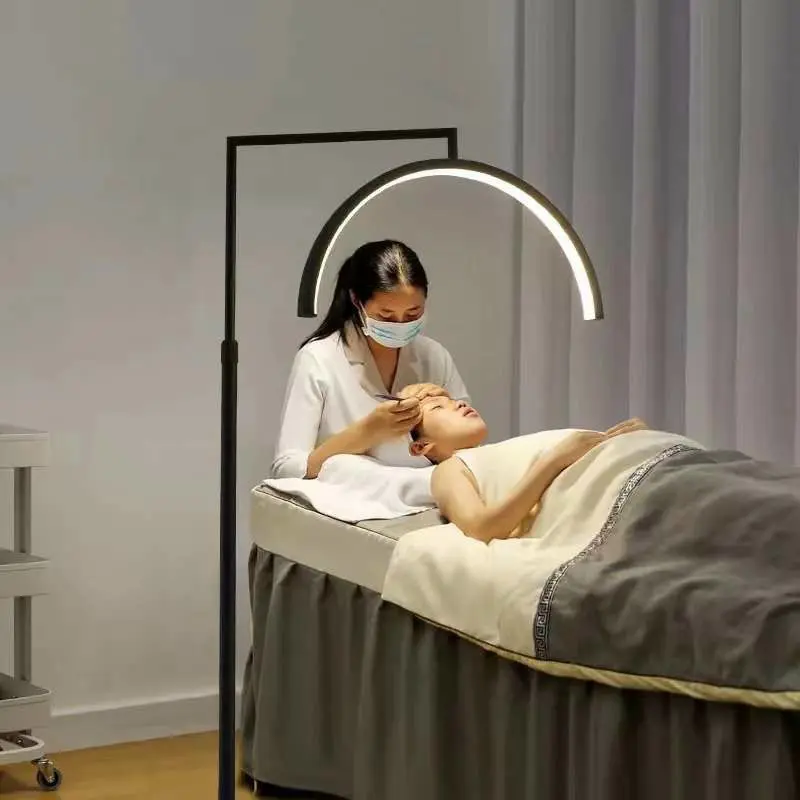 Đèn LED Bán Nguyệt Đèn Chữ C | Dùng Trong Phun Xăm, Nối Mi Chuyên Dùng Trong Spa [Tặng Găng Tay Và Dán Chân] [K Pải Tặng Đèn] 2