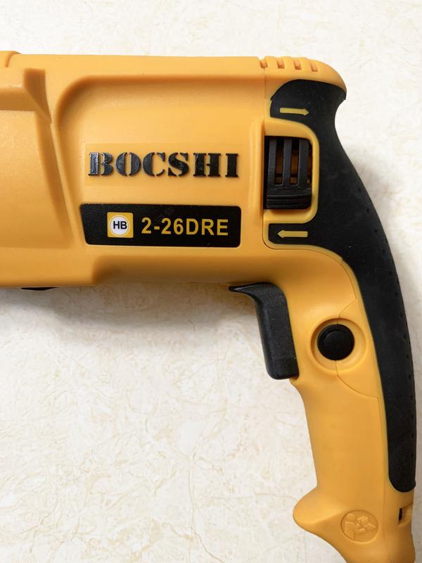 Máy khoan đục bê tông 3 chức năng BOCSHI 2-26mm , máy khoan búa , máy khoan bê tông 3 chức năng ruột đồng 4
