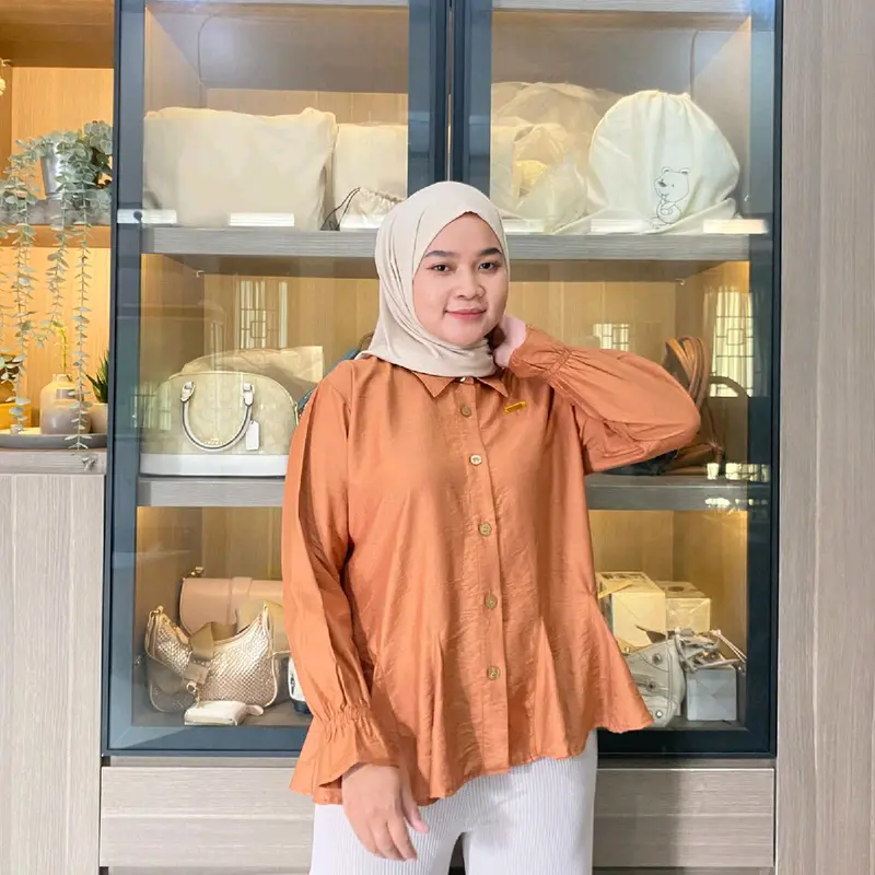 Diana Blouse - Blous Remaja Kekinian Polos Wanita 4
