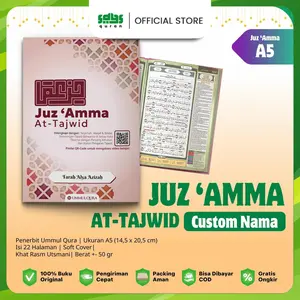 Juz 'Amma At - Tajwid Custom Nama- Juz Amma Warna Mudah Menghafal - Quran Ummul Qura