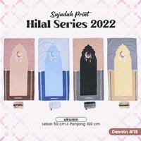 Gambar Sajadah Travel Print Hilal Series / Sajadah Travel Pouch serut Resleting dari Dunia Sajadah Kota Administrasi Jakarta Utara 1 Tokopedia