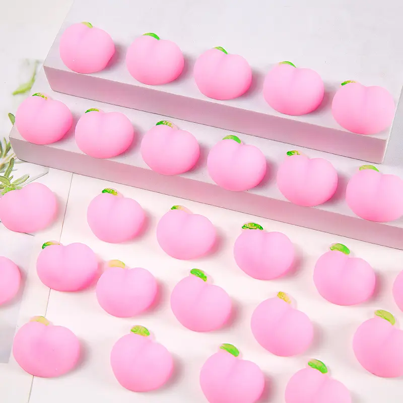 Children's Simulation Squeeze Toy Stress Relief Artifact Internet Celebrity Prank Slow Rebound Toy Peach Gift Wholesale