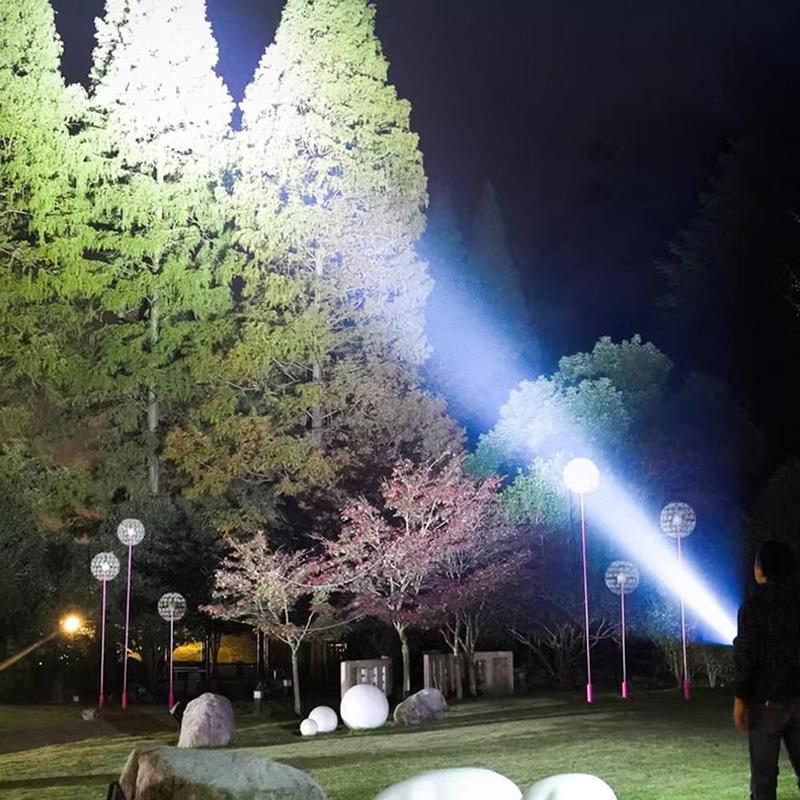 Product Introduction of Mini Flashlight Three-eye Super Bright Flashlight Super Strong Bright Handheld Lighting Tool 22