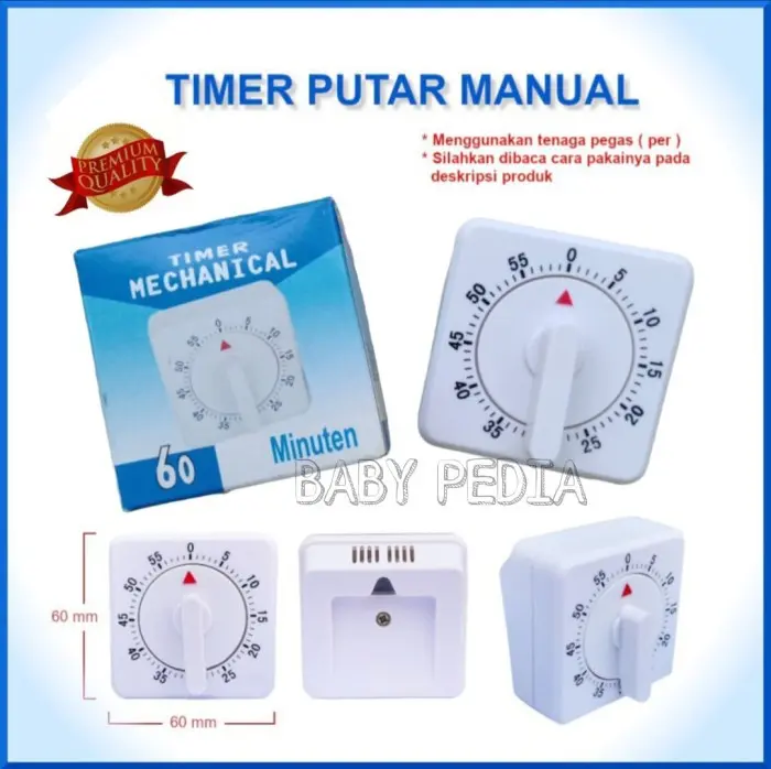 Mechanical Timer / Timer Manual / Timer Mechanical / Kitchen Timer