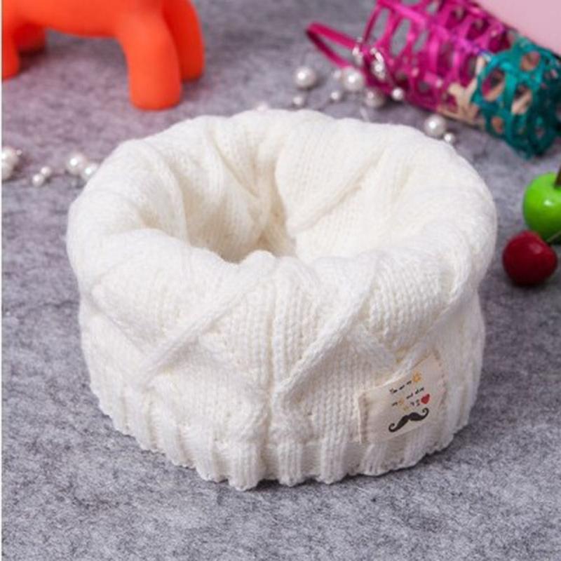 Product Introduction of New Knitted Kids Warm Knitted Scarves Thick Elastic Children Neck Warmer Windproof Neck Collar Winter 18