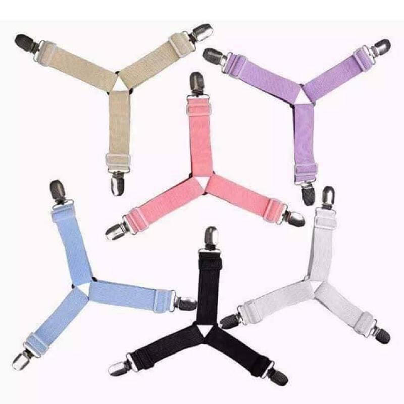 Bộ 4 chiếc kẹp ga giường drap chống xê dịch cố định và giữ phẳng kep co dinh ga…