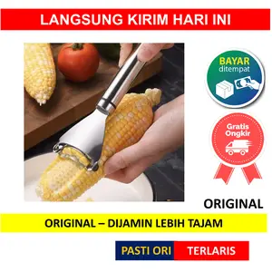 Alat Pengupas Jagung Bahan Stainless Corn Peeler Stripper Pisau Serut Perontok Serutan Parutan Mudah Dan Praktis