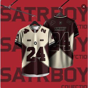 [ Free Customized Name And Number ] 2025 Fashionable Popular NFL Edition Unisex Outdoor Sports Shirt Street Loose Breathable T-Shirt Fully Sublimation Printing Plus Size Couple Top tees oversize oversized