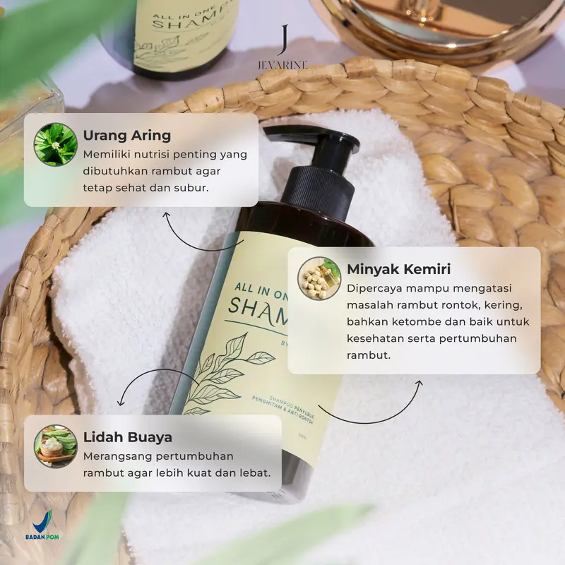 [EXCLUSIVE LIVE] Jevarine Lemme Misk & All in One Shampoo - Paket Bundling 6