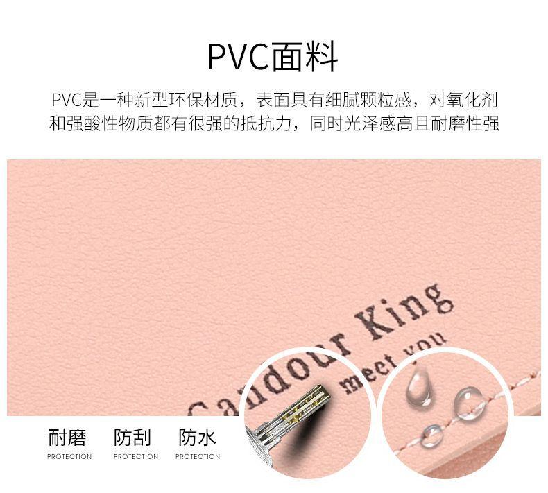 Product Introduction of Ví Nhỏ, dành cho phụ nữ, Giá cả phải chăng, Thiết kế sang trọng, Phong cách Hàn Quốc, Ví ngắn, Có thể gập lại, ví đựng tiền Xu, Ví đựng thẻ, Giảm giá 80% 8