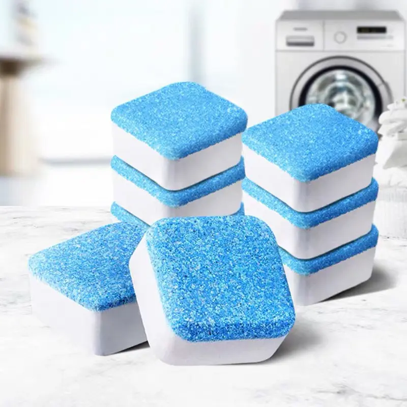 Ejen Pembersihan Tangki Mesin Basuh, Tablet Effervescent, Plat Pembersihan Penggelek Automatik, Plat Pembersihan Pensterilan dan Pembasmian Kuman, Noda Pembersihan, Alat Berguna washing machine cleaner