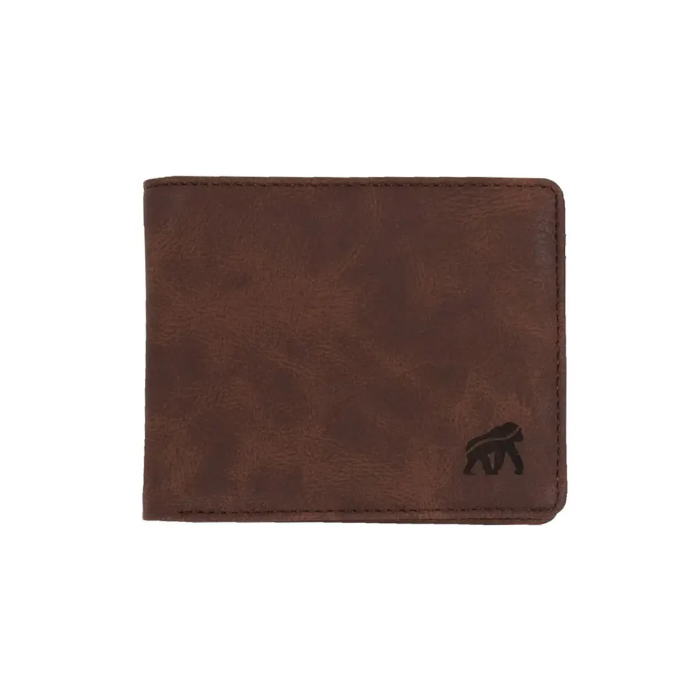 House of Smith Dompet Pria - Wallford Crazo Brown #2