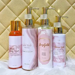 AMPUH PAKET LENGKAP CHROMA GOLD WHITENING[BPOM] Memutihkan Lotion Extract Arbutin