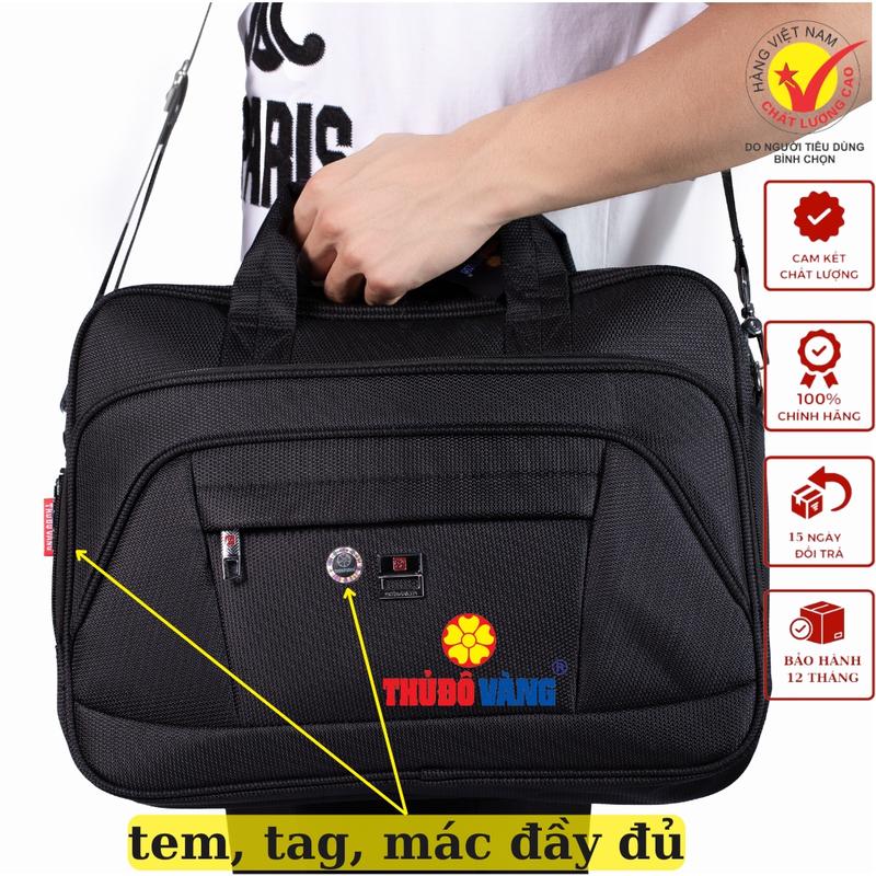 Cặp Ngang Công Sở Chính Hãng Thủ Đô Vàng Đi Làm, Đi Công Tác, Đi Du Lịch, Đi Học  - Túi Đeo Vai C194 C195 C196 C197 Bag 4